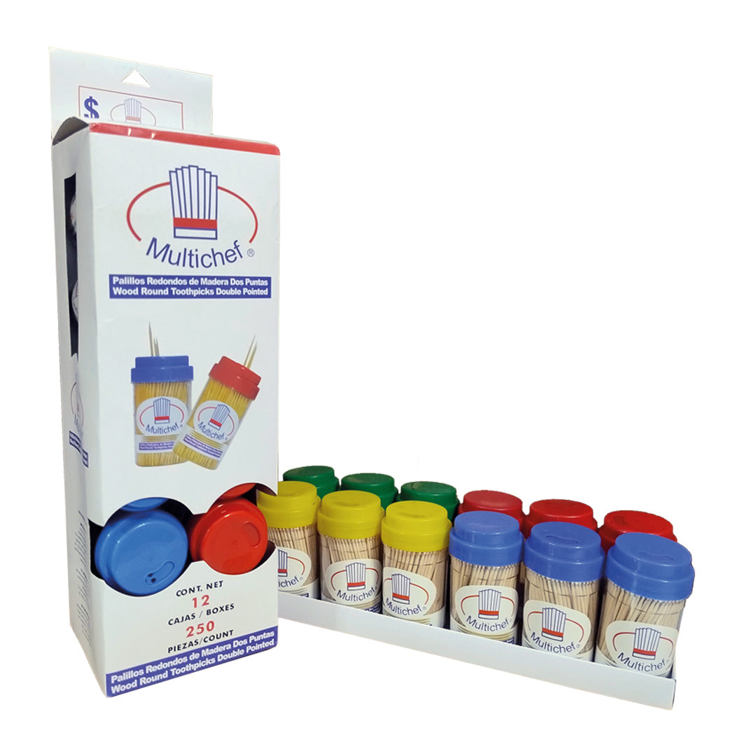 Palillo Salero 12/250 pzas Econopack