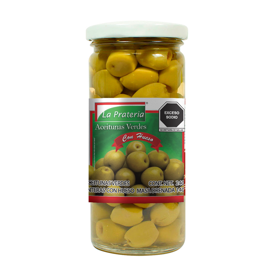 Aceitunas Verdes con Hueso 24/240 g