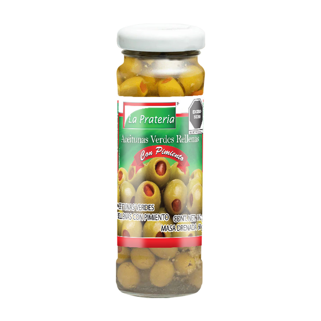Aceitunas Verdes con Pimiento 24/110 g