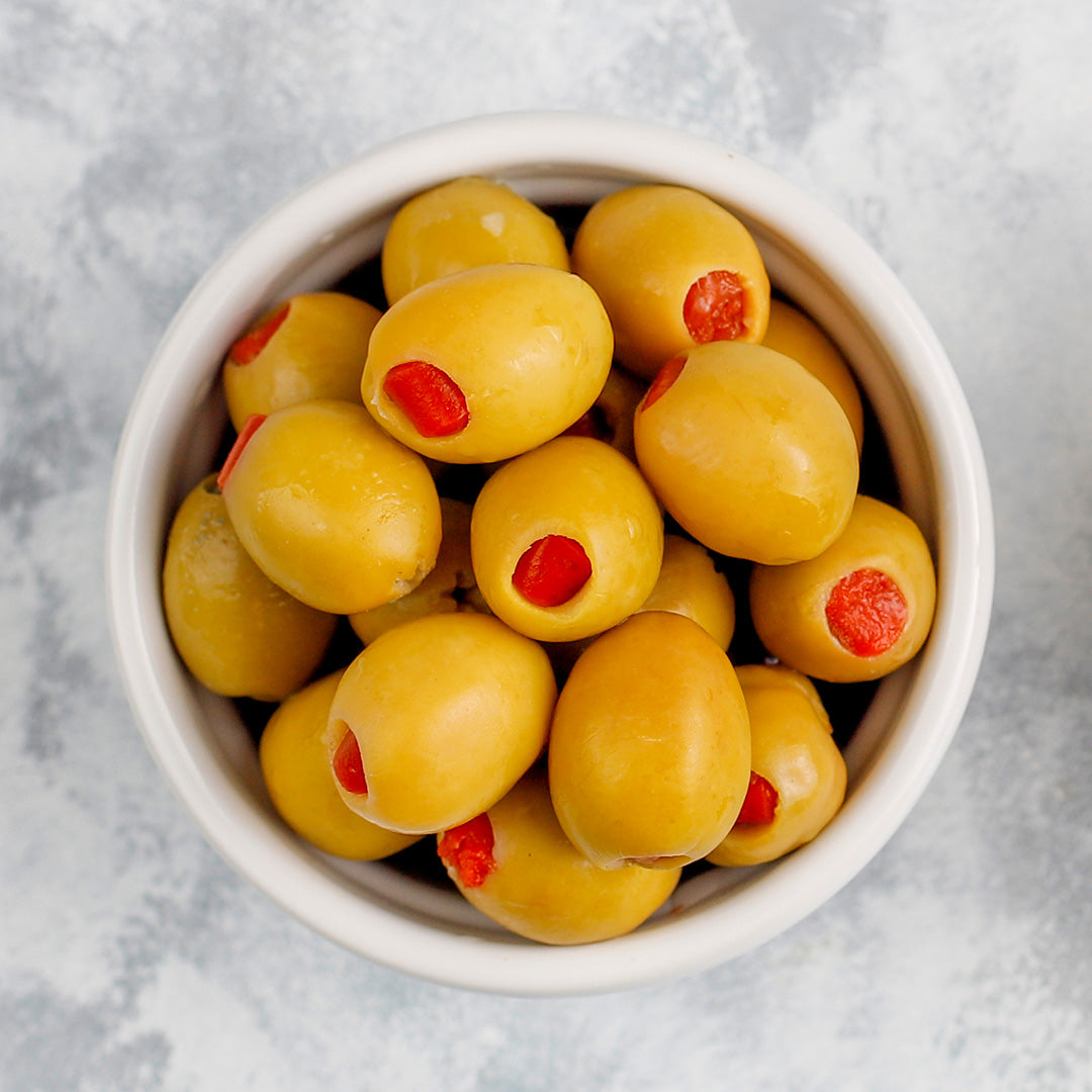 Aceitunas Verdes con Pimiento 24/110 g