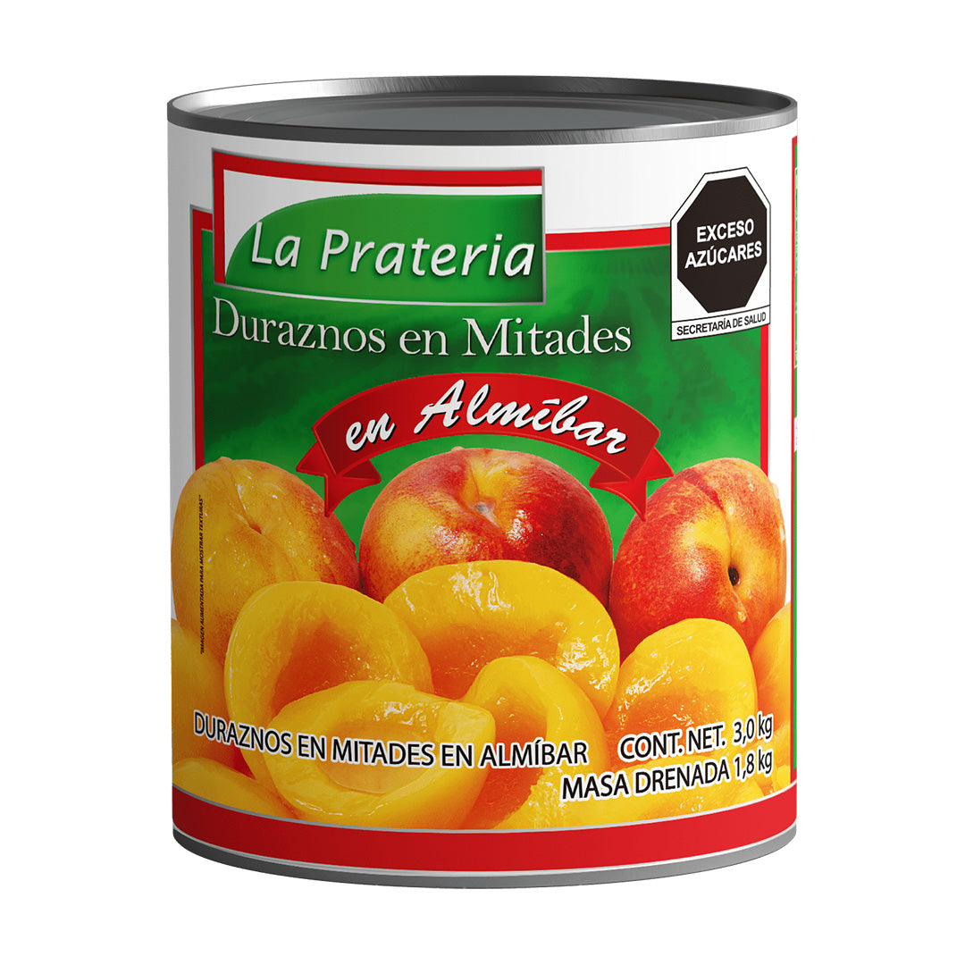 Duraznos Mitades Alm 6/3 kg