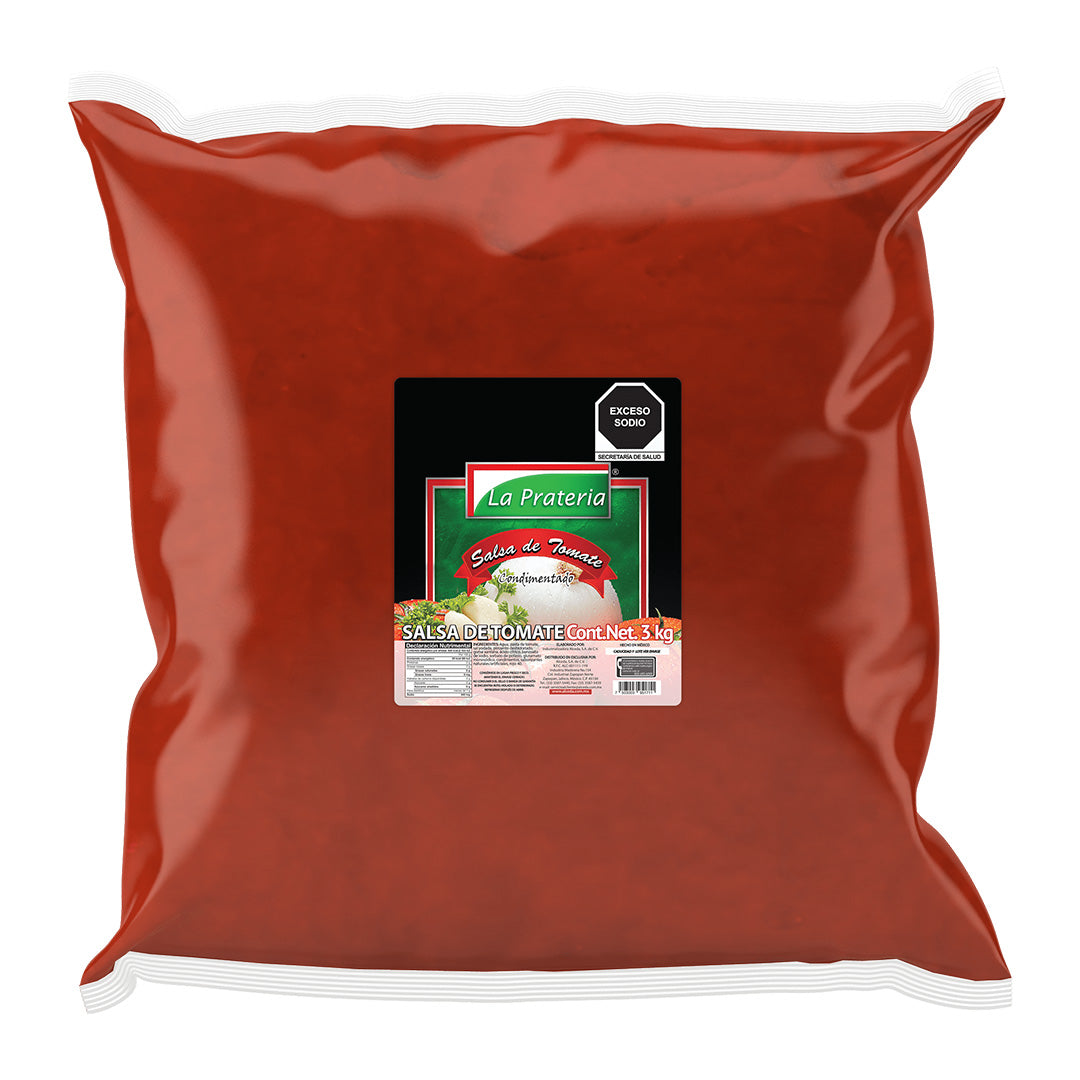 Puré Tomate Cond. Pouch 6/3 kg