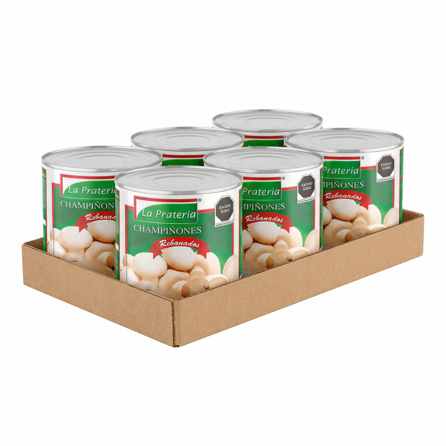 Champiñones Rebanados 6/2,85 kg