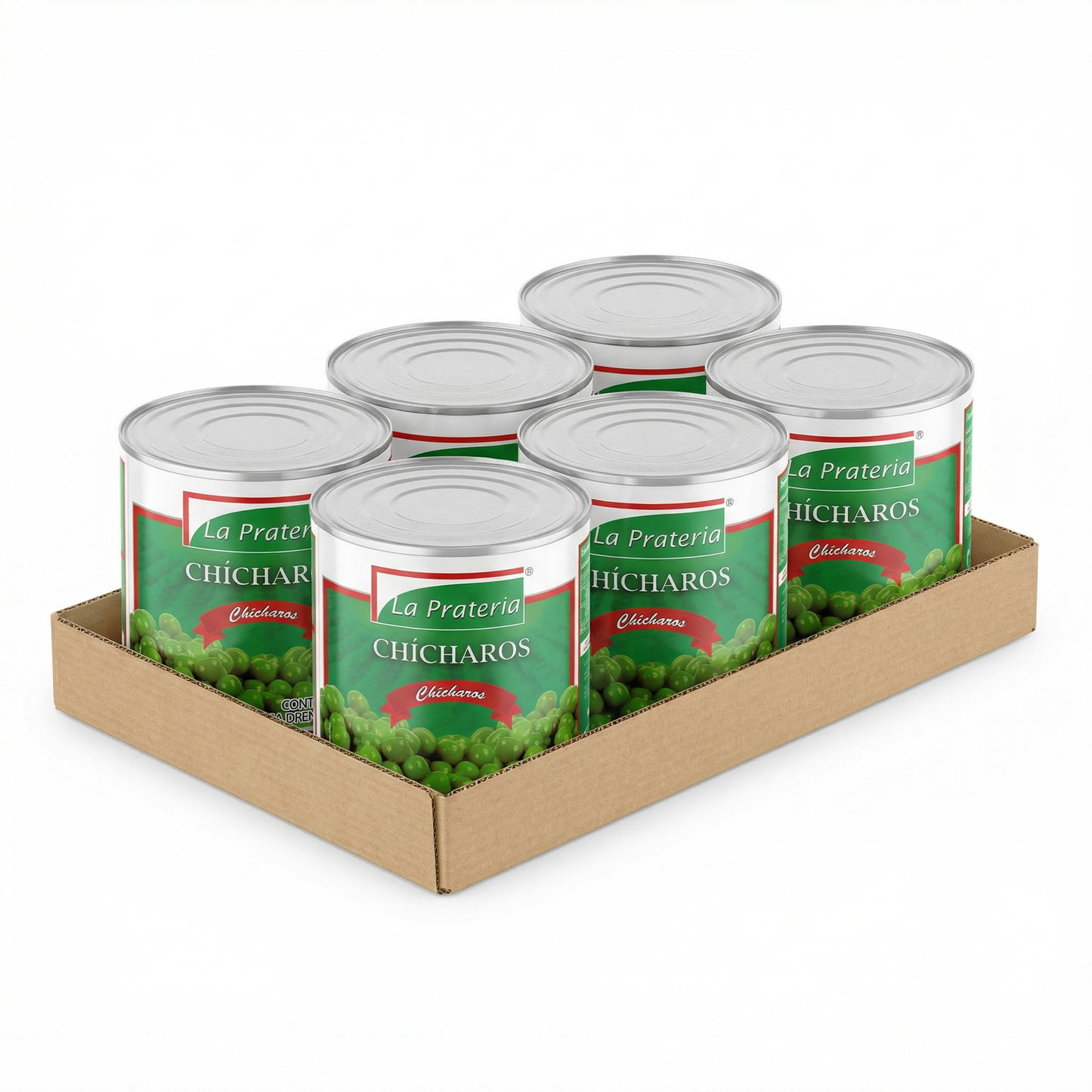 Chícharos 6/2.84 kg