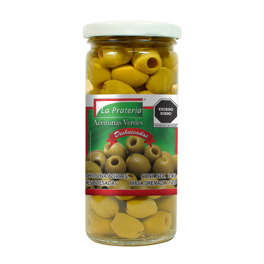 Aceitunas Verdes Deshuesadas 24/240 g