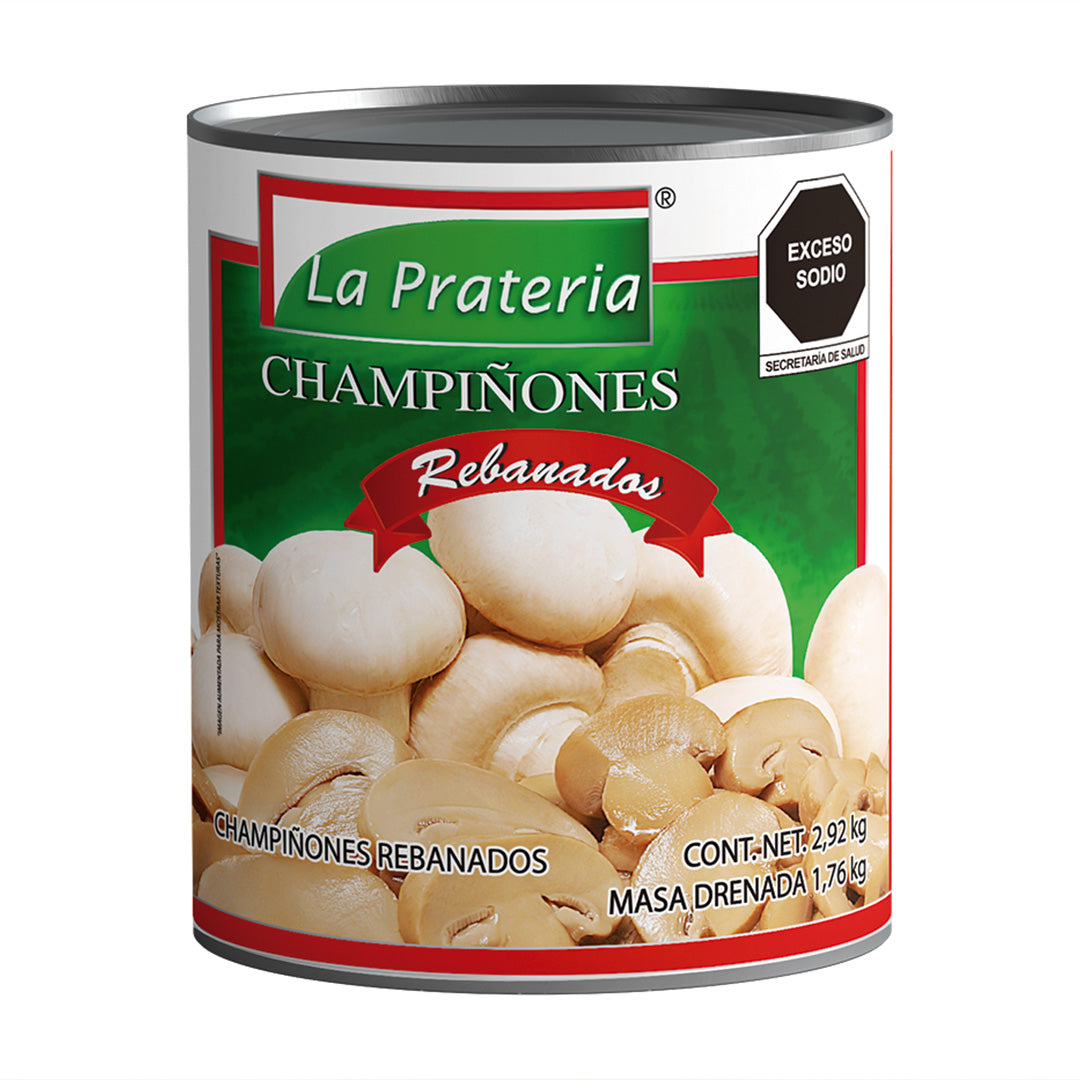 Champiñones Rebanados 6/2,85 kg