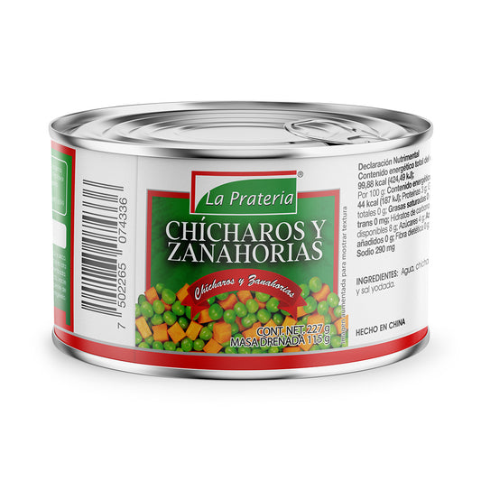 Chícharos y Zanahorias 24/227 g