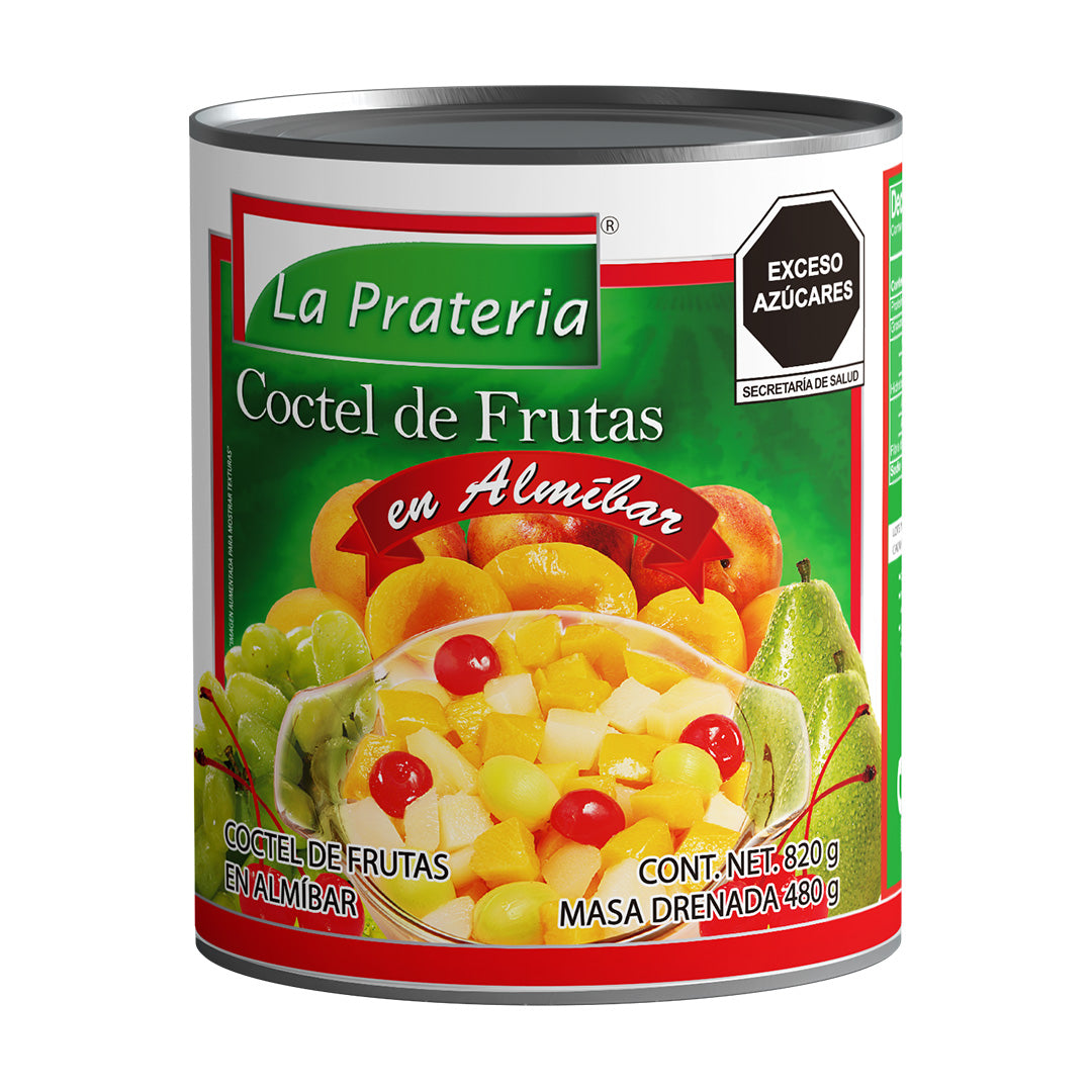 Cóctel Frutas Almíbar Abrefácil 12/820g