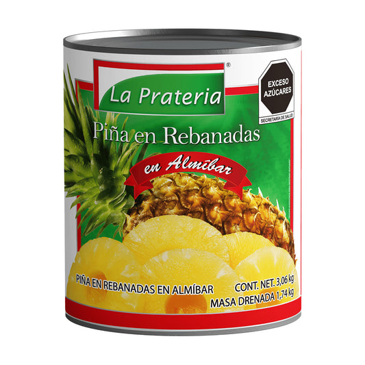 Piña Rebanada en Almíbar 6/3,06 kg