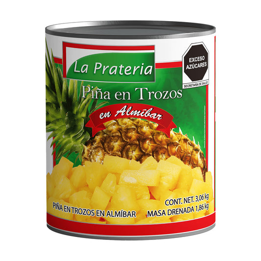 Piña Trozos en Almíbar 6/3,06 kg
